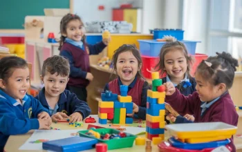 children-playing-with-lego-building-classroom